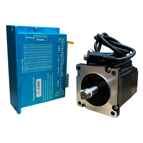 MOTOR DE PASSO COM ENCODER NEMA 34 45KGF.CM