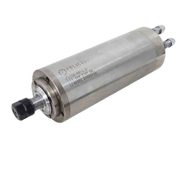 MOTOR SPINDLE 1.5KW (2CV), REFRIGERADO À ÁGUA, PINÇA ER16