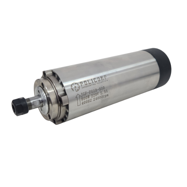 MOTOR SPINDLE 0.8KW (1CV), REFRIGERADO A AR, PINÇA ER11