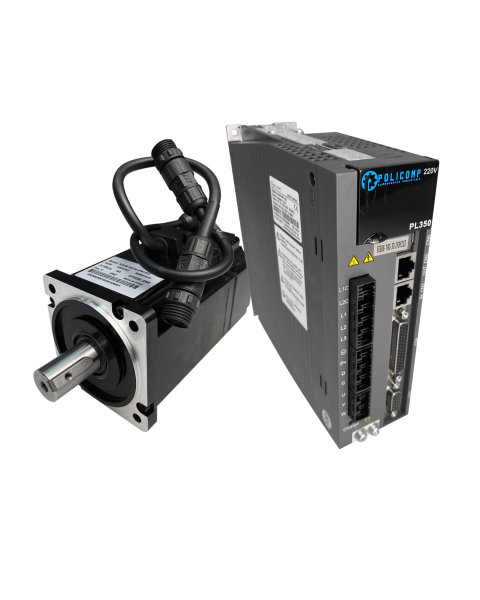 SERVO MOTOR SN, 1KW, 3.18N.M, 3000RPM, 220V, F/ 80MM (PL350-6R2-2B) (PL08-1R0-30-2FBY)