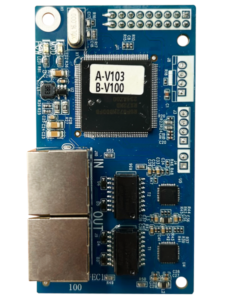 PLACA DE PROTOCOLO DE COMUNICAÇÃO ETHERNET/IP E ETHERCAT PL760-CM-EC1