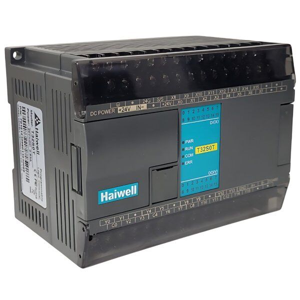 T32S0T - CLP 24VDC; 16 ENTRADAS; 16 SAÍDAS TRANSISTOR; 2 SAÍDAS DE 200KHZ