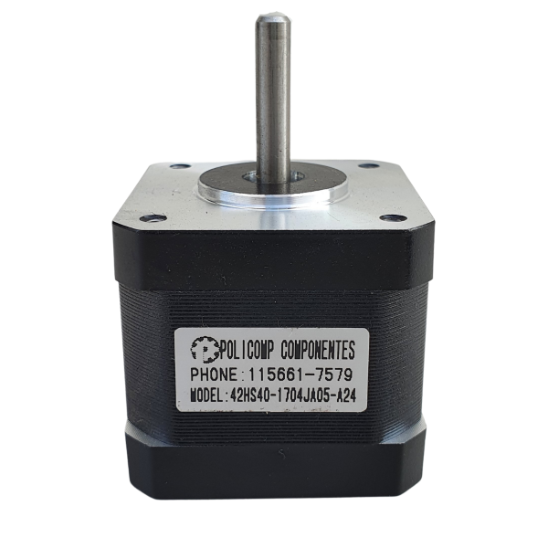 MOTOR DE PASSO NEMA 17 PARA IMPRESSORA 3D - 4.2KGF.CM 4 FIOS