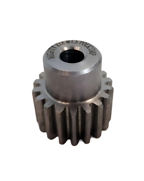 ENGRENAGEM DENTES RETOS, MÓDULO 1.5 Z18