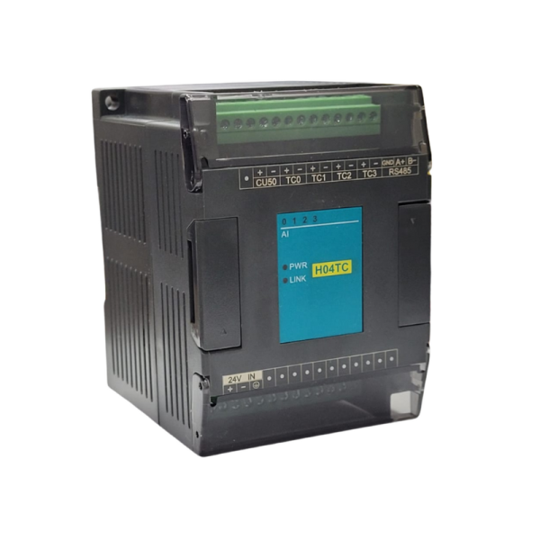 H04TC - EXPANSÃO ANALÓGICA - 4 ENTRADAS SENSOR DE TEMPERATURA TERMOPAR