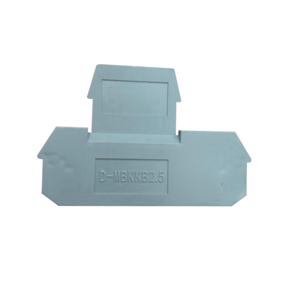 TAMPA PARA BORNE SACK DUPLO DE 2.5MM (CINZA)