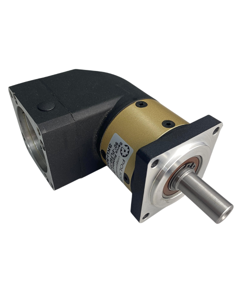 REDUTOR PLANETÁRIO 90° SERVO 10:1, ARCMIN MENOR QUE 30, FLANGE 60MM