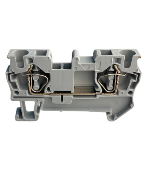 BORNE SACK DE 4MM COM MOLA CINZA