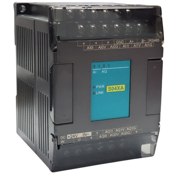 S04XA - EXPANSÃO ANALÓGICA MISTA - 2 ENTRADAS E 2 SAÍDAS (0-10v / 4-20 mA)