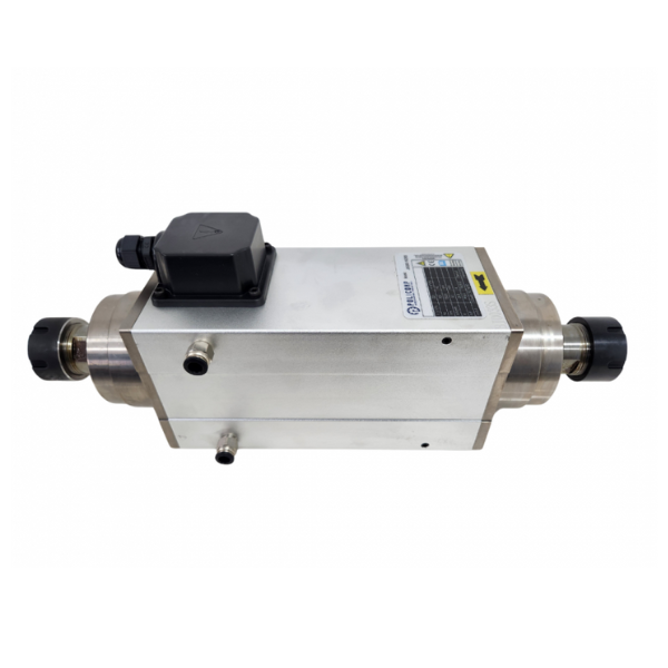 MOTOR SPINDLE DUPLO EIXO 6KW (8.15CV), REFRIGERADO A AR, PINÇA ER32