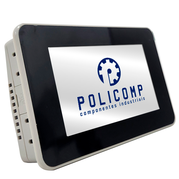 IHM - INTERFACE HOMEM MÁQUINA HNC 4.3", TOUCH SCREEN, ETHERNET, COLORIDA