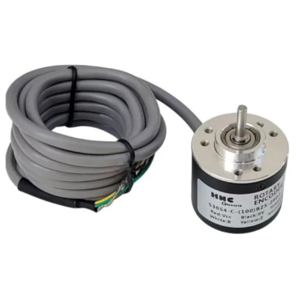 ENCODER ROTATIVO HNC, 5-24VDC, ONDA QUADRADA, 500PPR