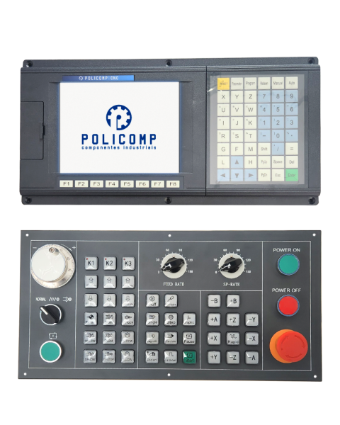 COMANDO CNC 3 EIXOS (FRESA) - NEW1000MDCA3