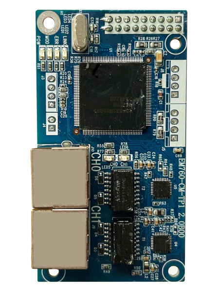 PLACA DE PROTOCOLO DE COMUNICAÇÃO MODBUS TCP PL760-CM-TP1