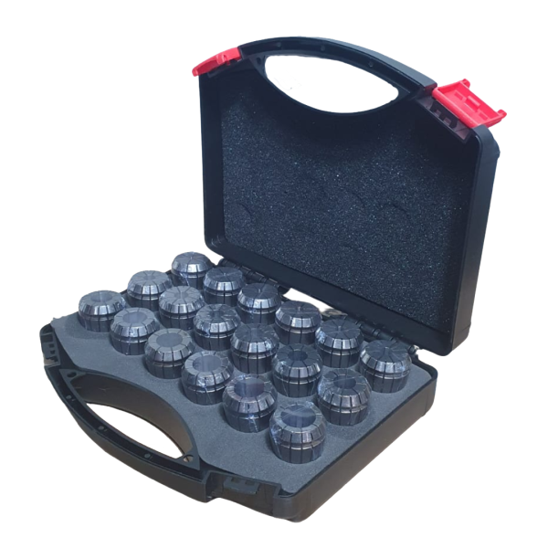 KIT PINÇA ER40 - 25 PÇS ( 3 A 26 mm)