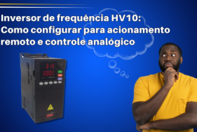 Inversor de frequência: Como configurar para acionamento remoto e controle analógico