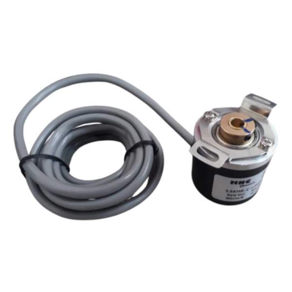 ENCODER ROTATIVO INCREMENTAL HNC, EIXO VAZADO - 5 A 24VDC, 2500PPR, CANAL A/B/Z