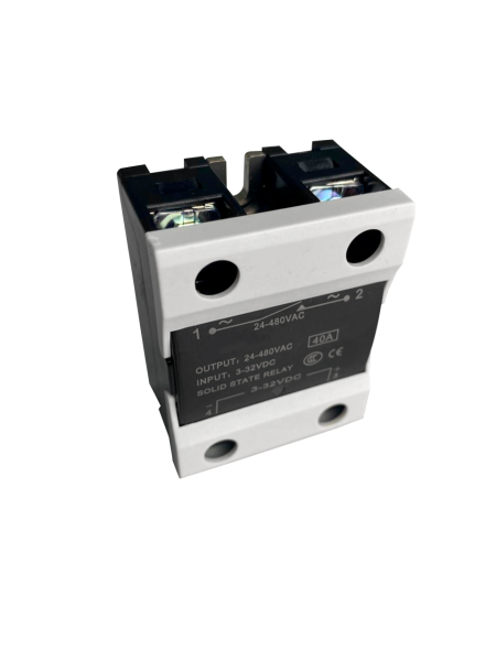 RELÉ DE ESTADO SÓLIDO IN 3-32VDC - OUT 24-480VAC 40A