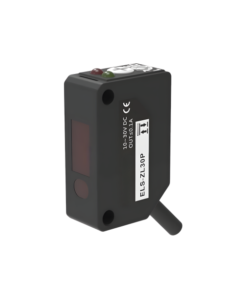 SENSOR PLELS-ZL30N A LASER, FOTOELÉTRICO, FAIXA DE DETECÇÃO: 10–300 MM MODO DE SAÍDA: COLETOR ABERTO NPN TEMPO DE RESPOSTA: 0,33 MS FONTE DE LUZ: LASER VERMELHO, 650 NM CLASSE 2 (BGS)